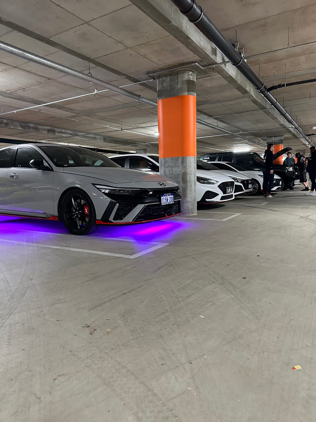 Customer photo review of ELGlow® Universal Car Underglow Kit