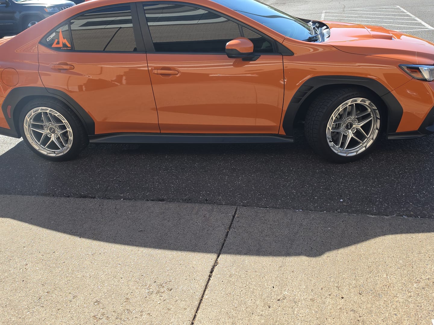 Customer photo review of Wheel Installation Package