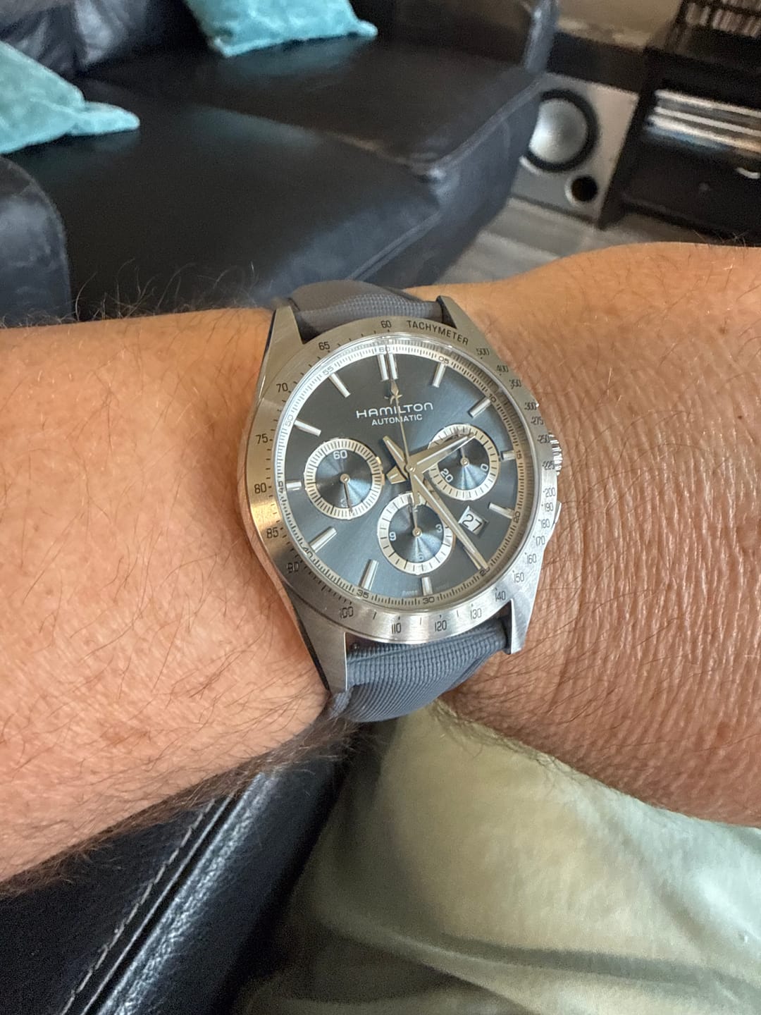 Customer photo review of Sailcloth Rubber Deploy - Gray