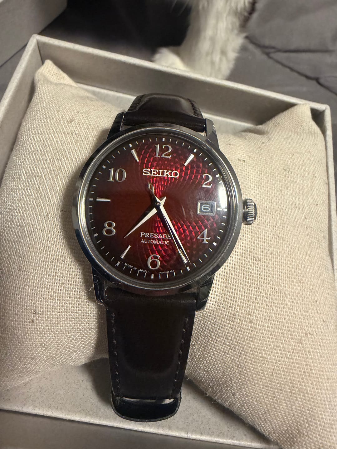 Customer photo review of Reloj Seiko Presage Cocktail Automático SRPE41 Made in Japan
