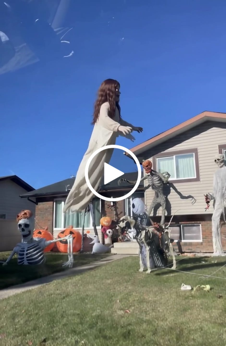 Customer video review of HauntLift™ Exorcist Girl