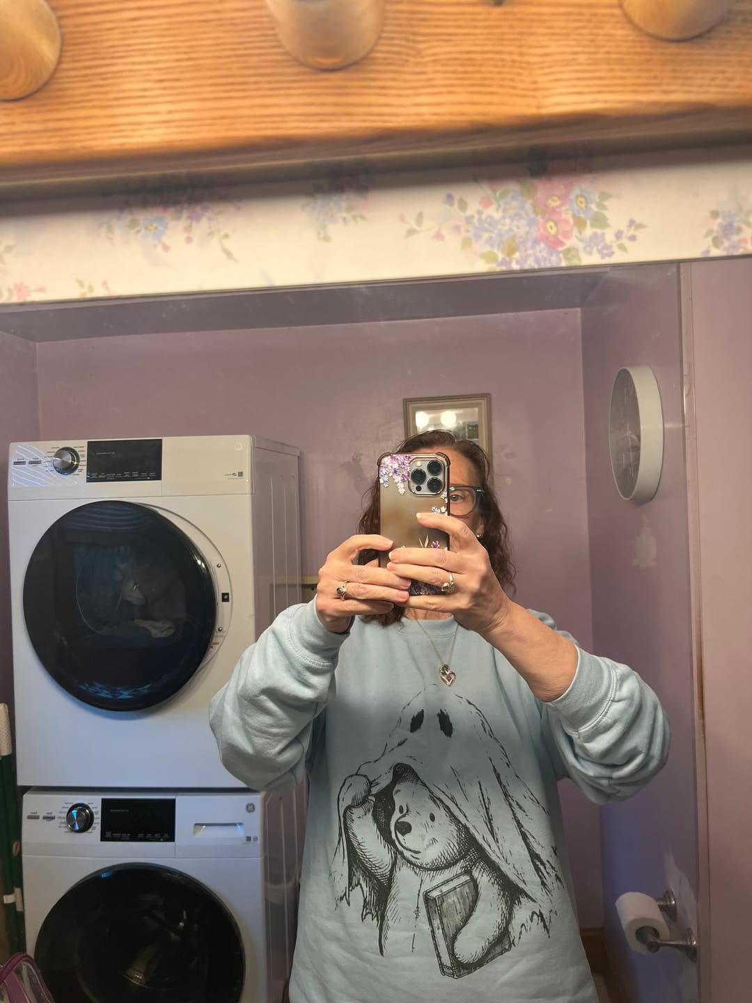 Customer photo review of Pooh Not Boo Sweatshirt