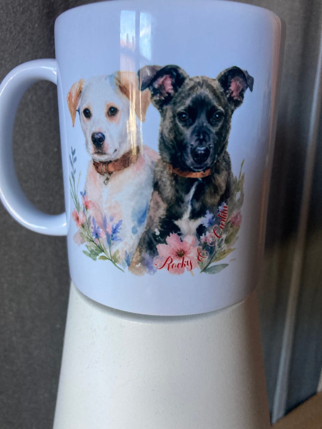 Customer photo review of Personalisierte Tasse - Aquarell