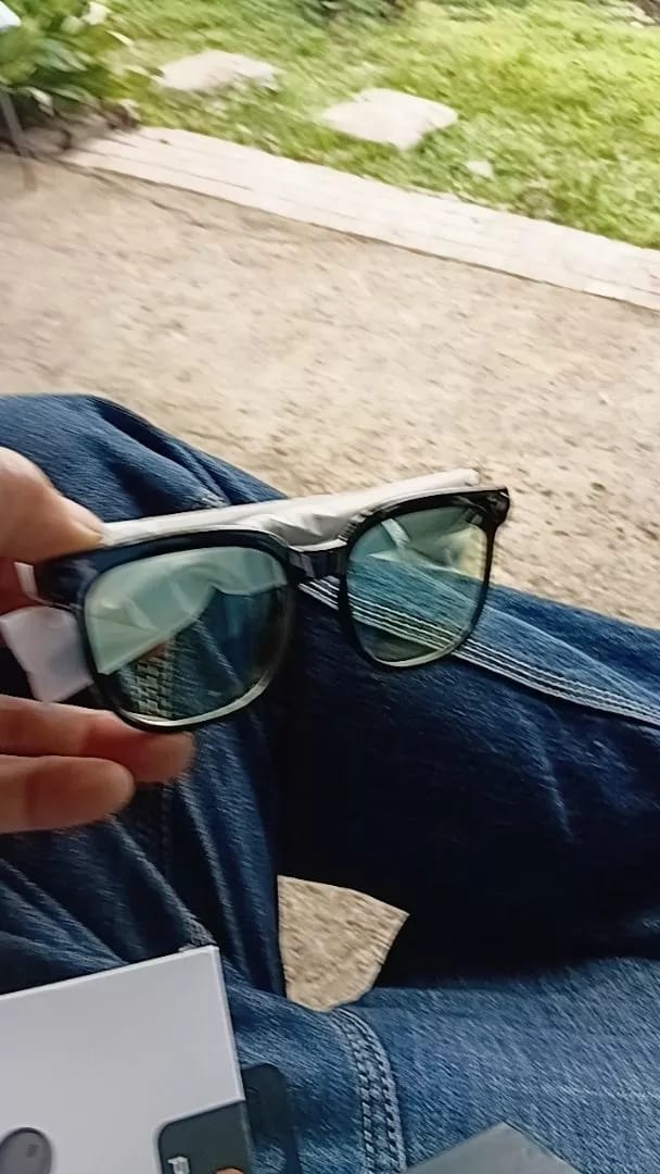 Customer photo review of AI Smart Sunglasses Camera with photochromic