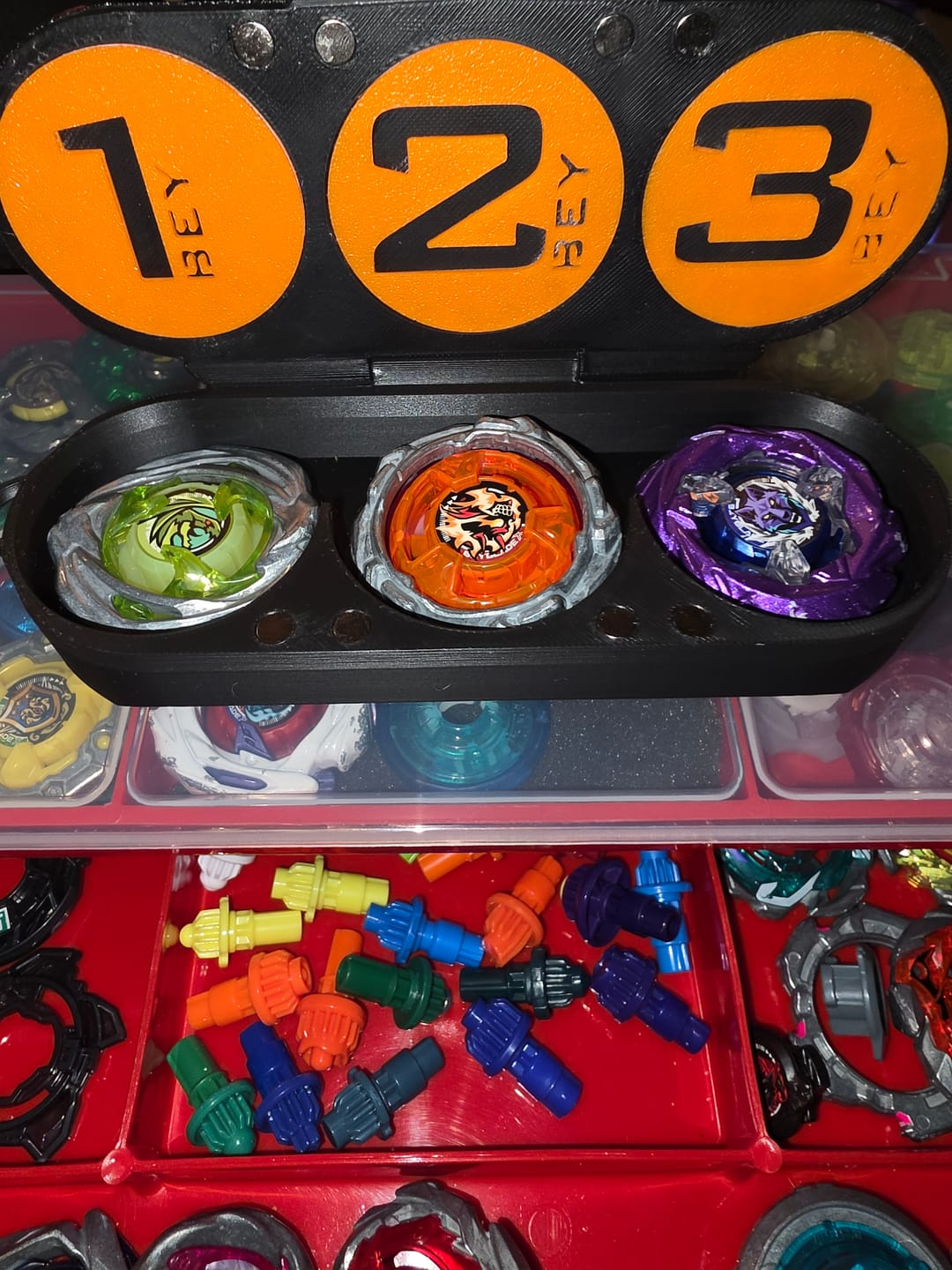 Customer photo review of [Pre-Order] 3D Printed Capsule Deck for Beyblade X
