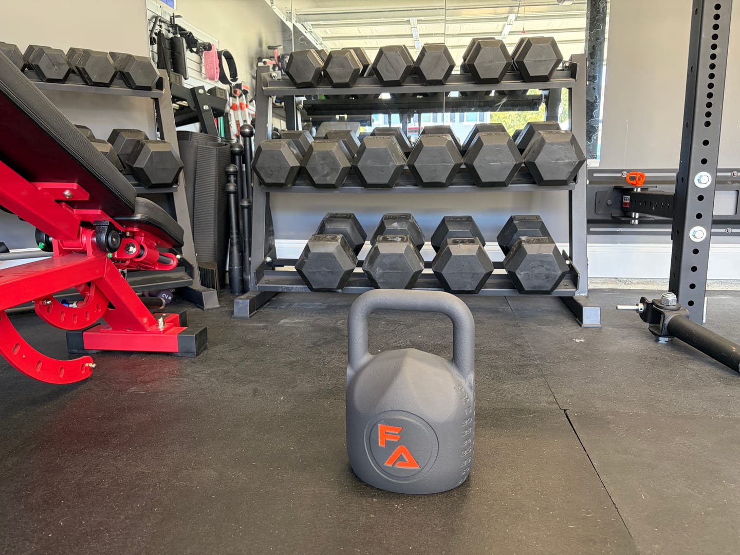 Customer photo review of FA Adjustable Kettlebell