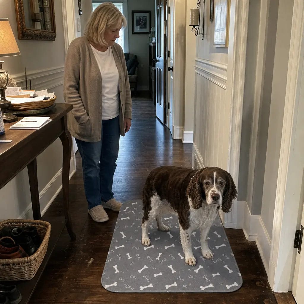 Customer photo review of CalmPaws™ Tapete Absorbente para Perros