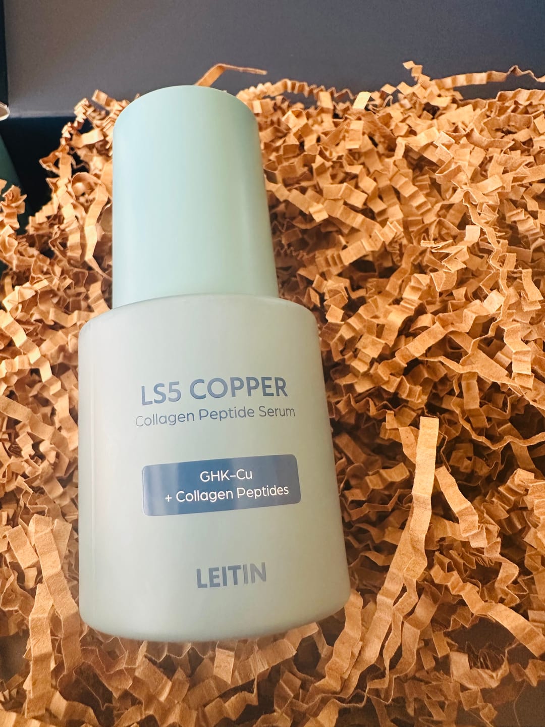 Customer photo review of LS5 Copper Peptide Serum