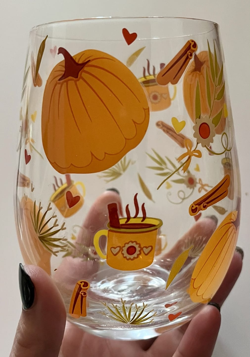 Customer photo review of Herbst Trinkglas