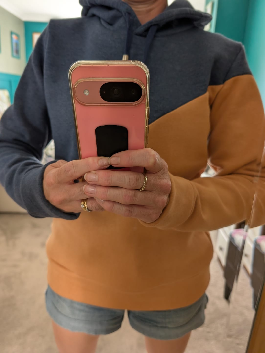 Customer photo review of Plain Sweatshirt Fabric