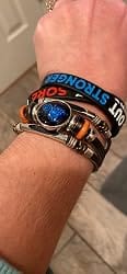 Customer photo review of Astrolumina™ zodiac glow bracelet