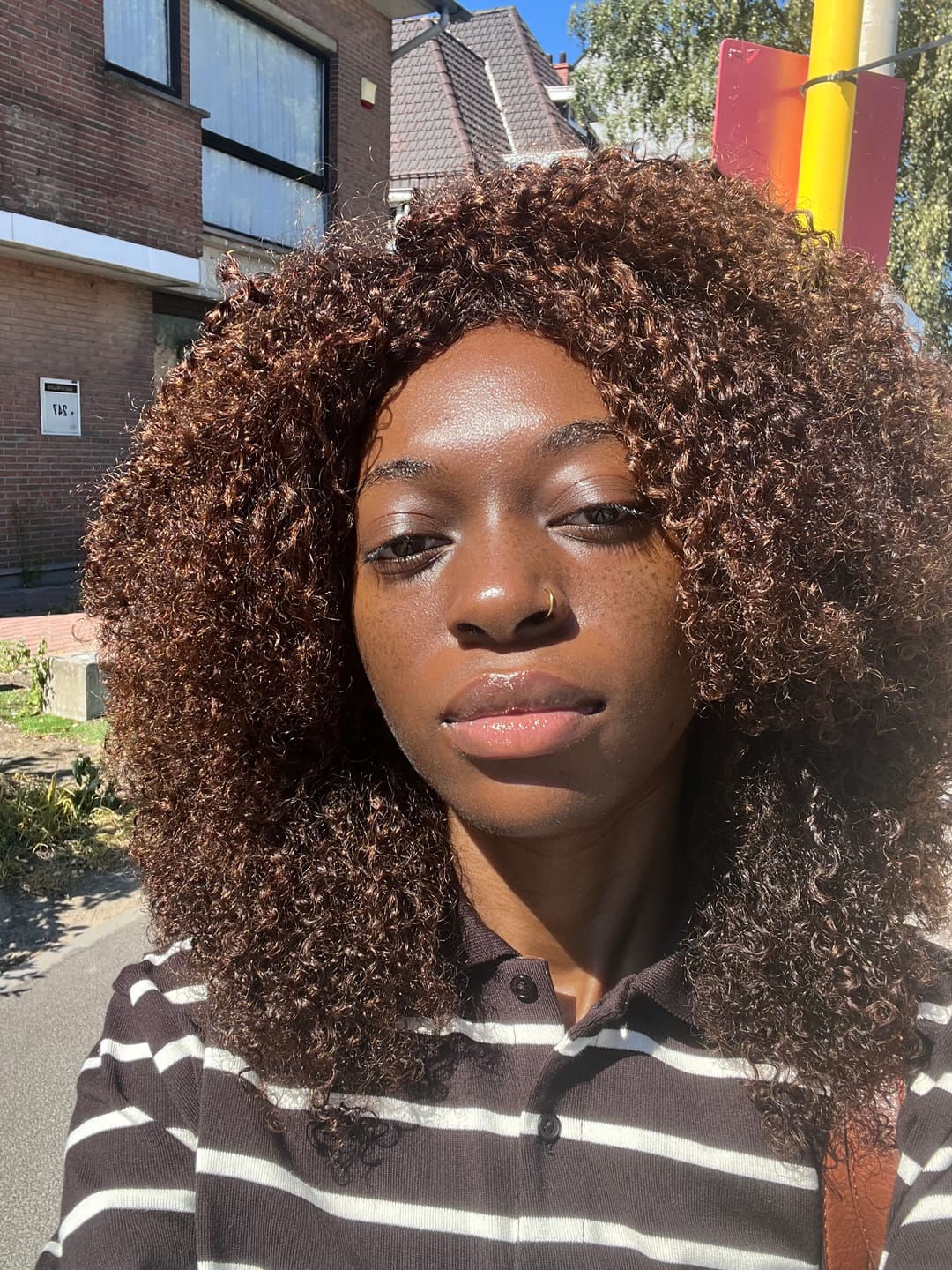 Customer photo review of Faux piercing Léa