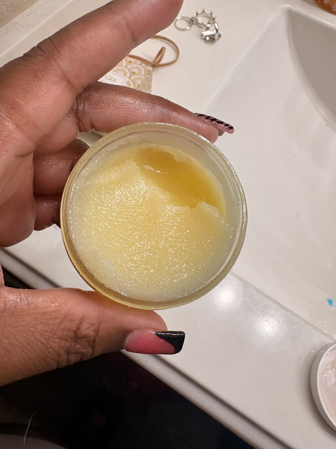 Customer photo review of (NEW) TRAVEL GLAZE: STRAWBERRY SHORTCAKE