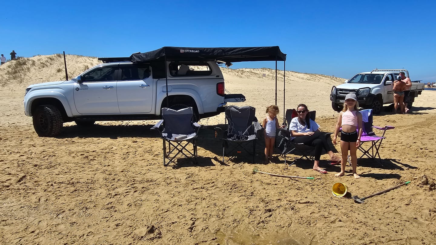 Customer photo review of OPENROAD  270 Free Standing Awning for Camping