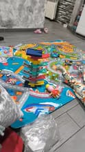 Customer photo review of Track Toys Children's Large Ejection Parking Lot Plastic Toys