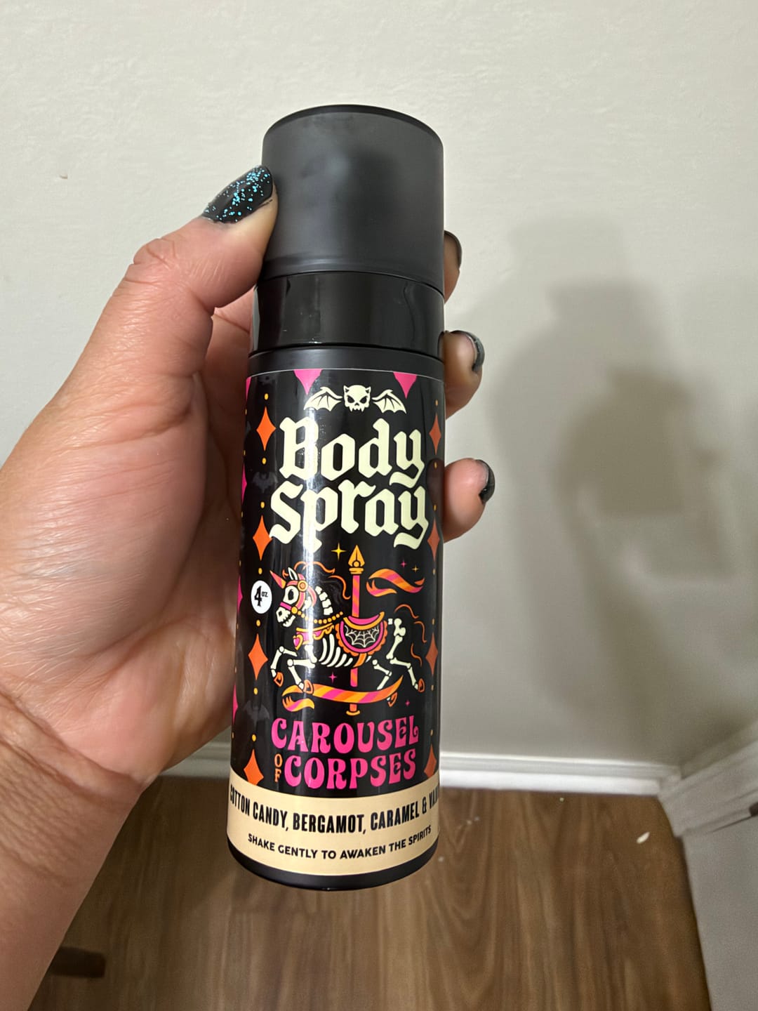 Customer photo review of Carousel Of Corpses Body Spray