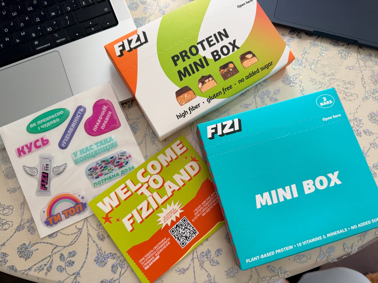 Customer photo review of Mini box Protein x4 шт.