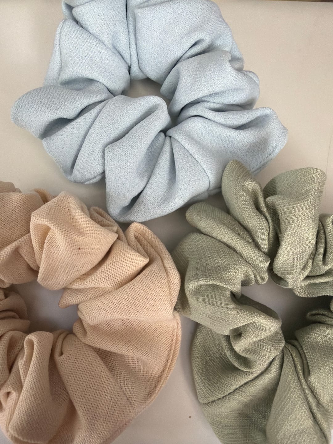 Customer photo review of Scrunchie Donuts - Pack Of Three (Blind-Box Gift)