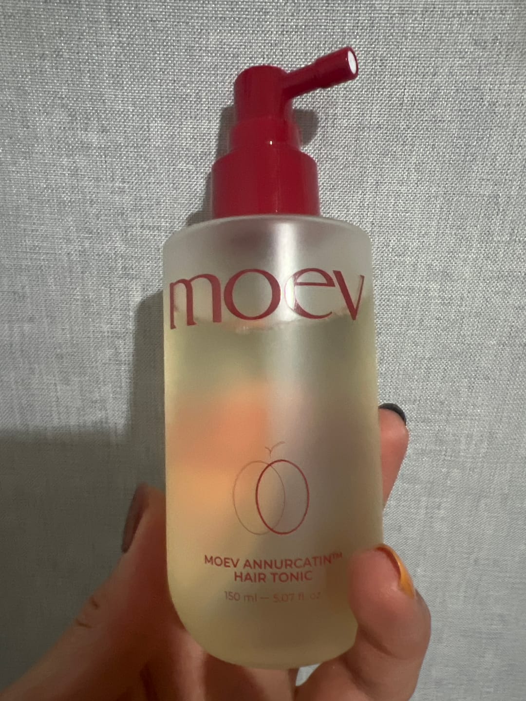 Customer photo review of MOEV - Annurcatin Hair Tonic 150 ML | Tratamiento Intensivo Anticaida