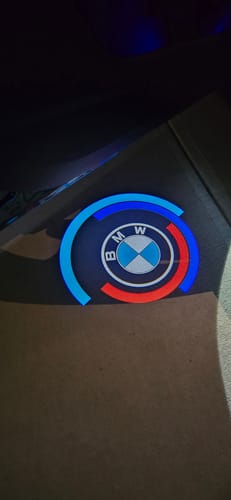 Customer photo review of BMW LED DOOR LIGHTS
