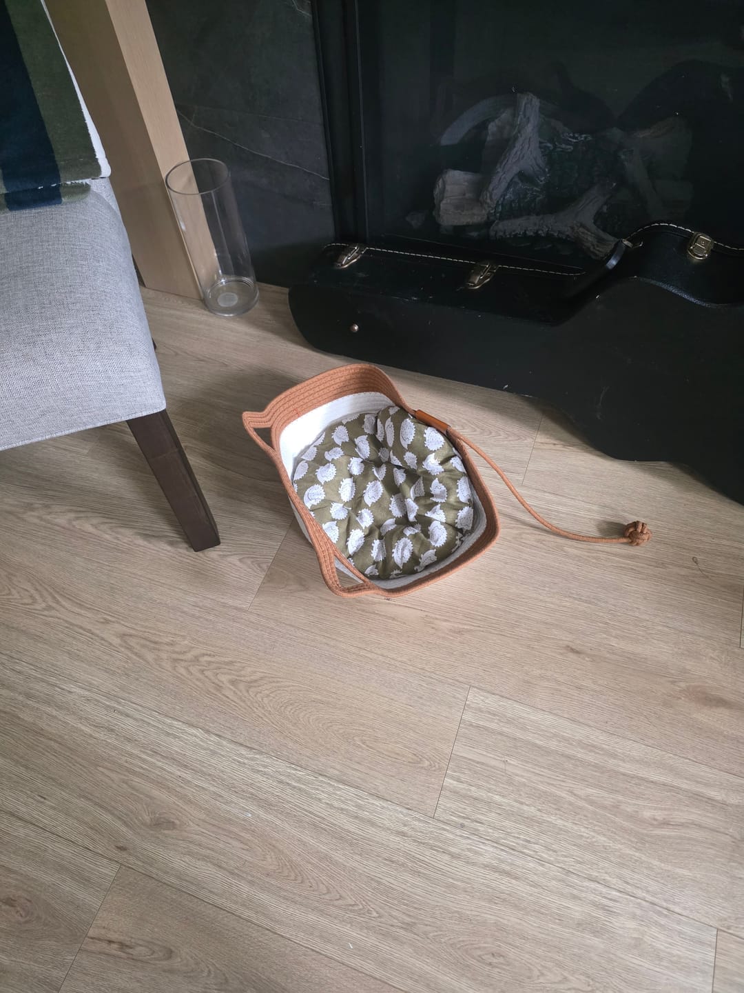 Customer photo review of Instinct Basket | Meet the first research-backed natural territory for indoor cats