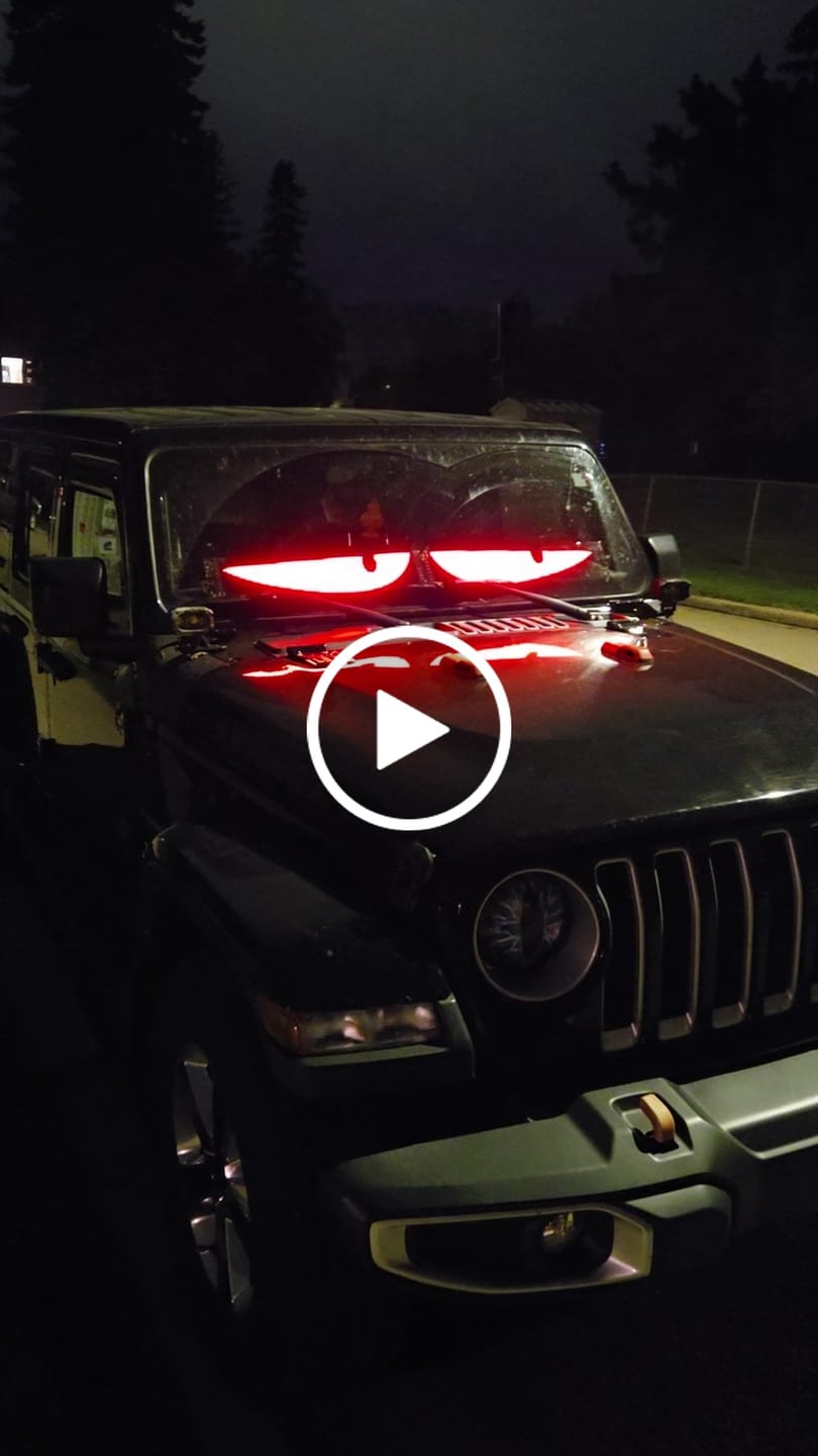 Customer video review of Electra Eyes - LED Animated Eyes