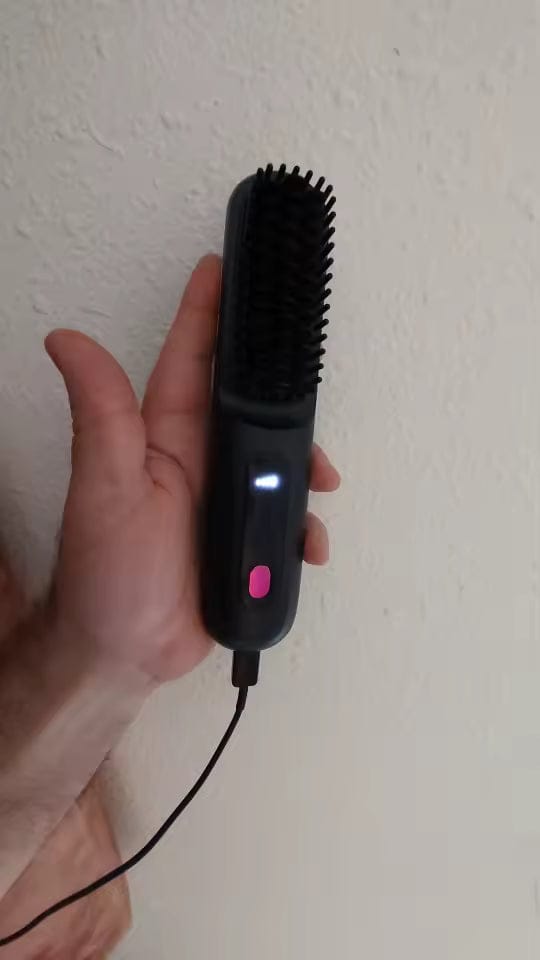 Customer photo review of Tragbares Glätteisen
