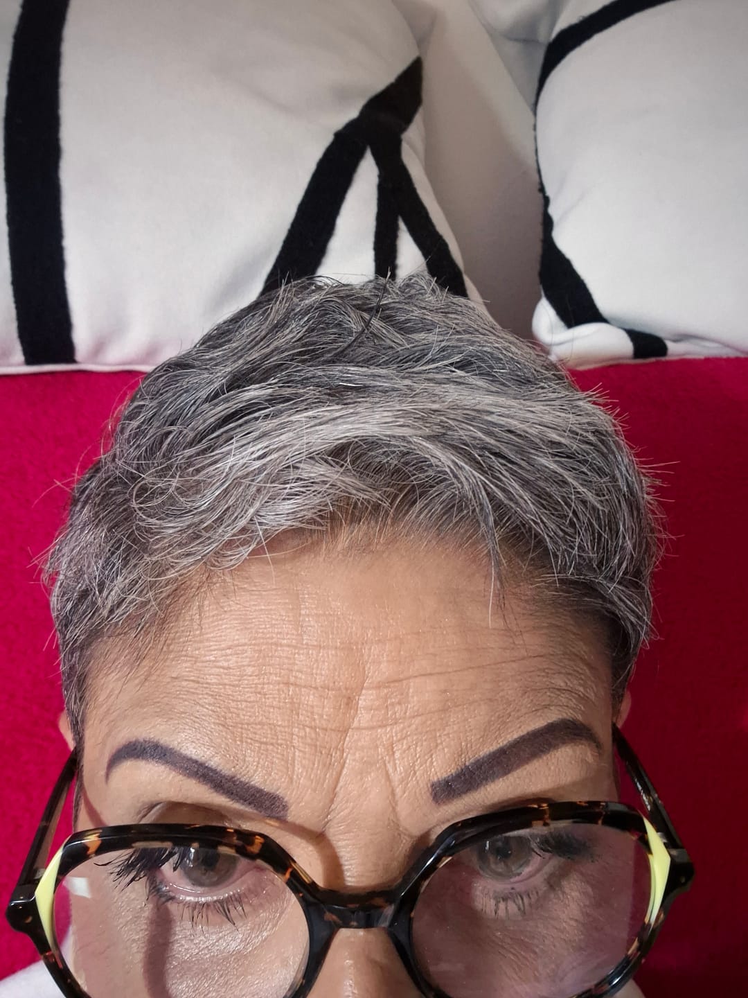 Customer photo review of Tampon Sourcils Express