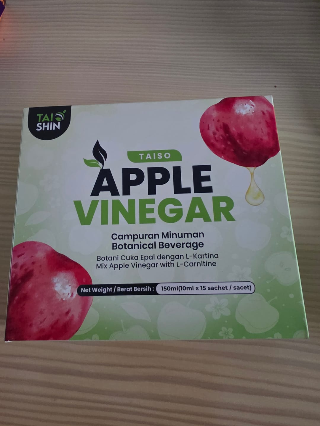 Customer photo review of Taiso Apple Cider Vinegar