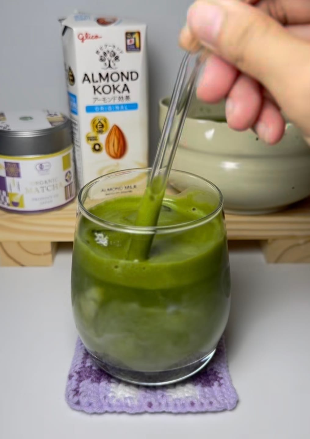 Customer photo review of Shizuoka Matcha Kakitsubata