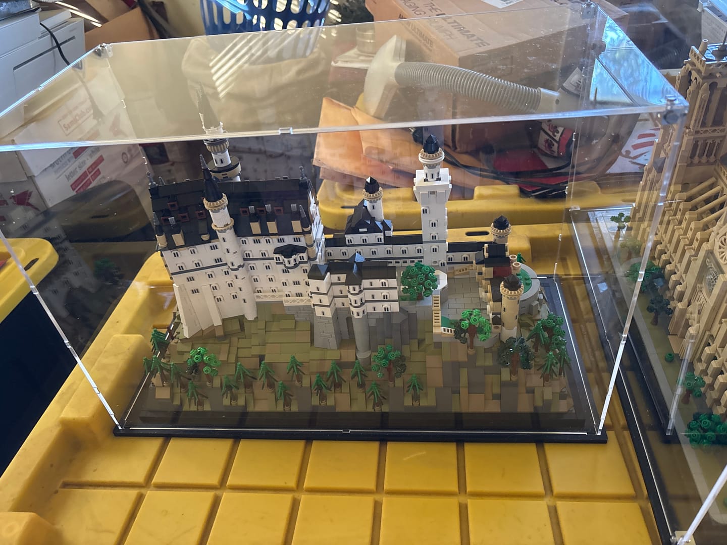 Customer photo review of Display Case for LEGO® 21063 Architecture Neuschwanstein Castle
