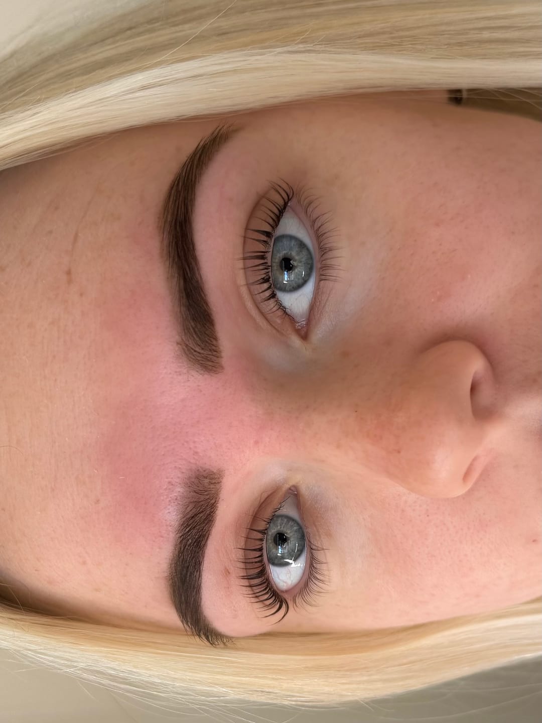Customer photo review of Pure Care Lash & Brow Lift Pack