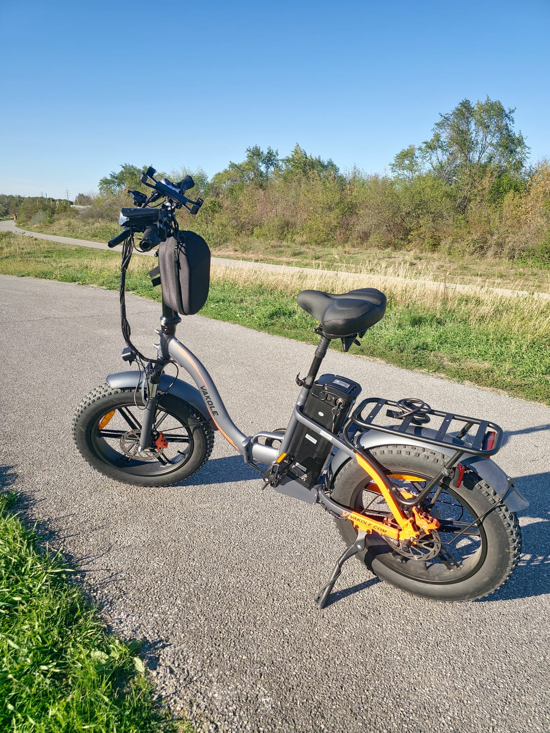 Customer photo review of Vakole Y20 Pro 20" Fat Bike 1440Wh Foldable Step-through E-bike