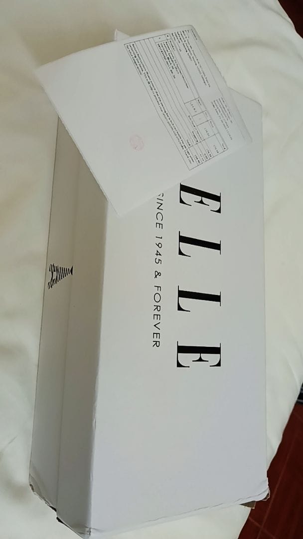 Customer photo review of Renee Logo Stitch Slip-on Sandals In Black