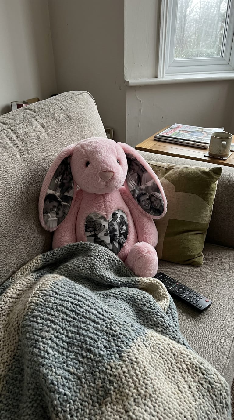Customer photo review of Peluche personalizado con tus fotos