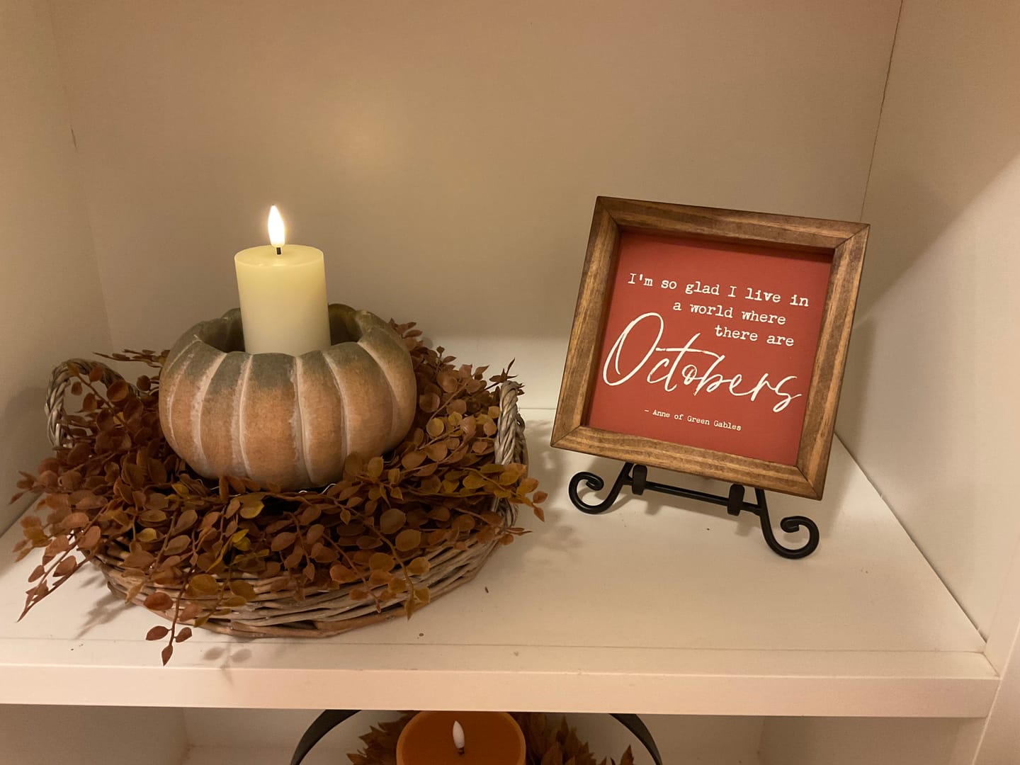 Customer photo review of Weathered Stone Pumpkin Bowl