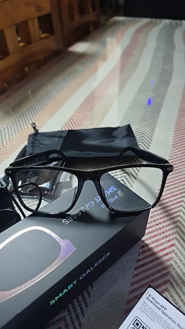 Customer photo review of AI Smart Sunglasses Camera with photochromic
