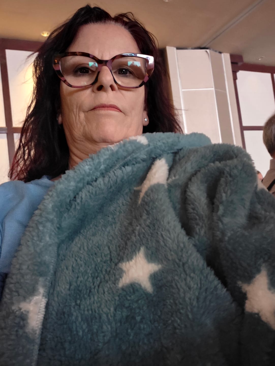 Customer photo review of Teddy Bear Plush Cardigan (Starry Night)
