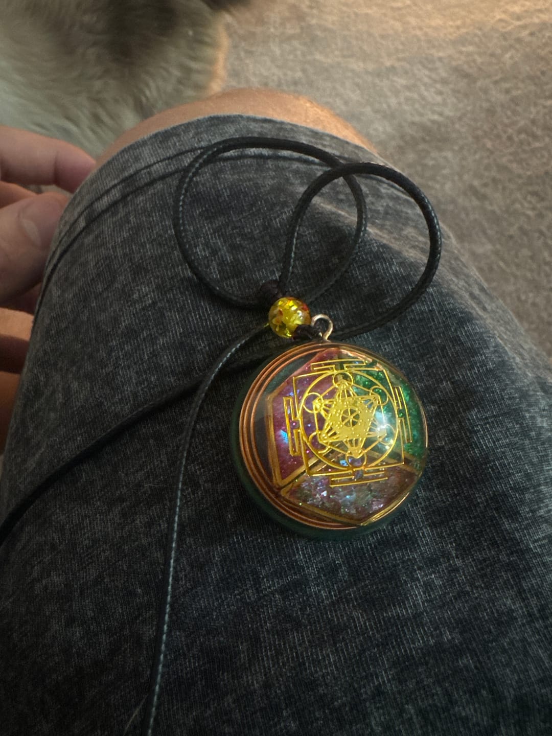 Customer photo review of Magnetic Energy Talisman