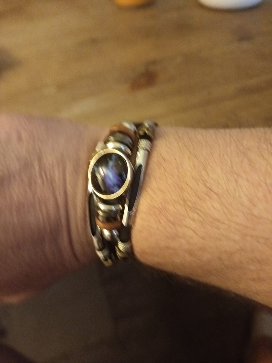 Customer photo review of Astrolumina™ zodiac glow bracelet