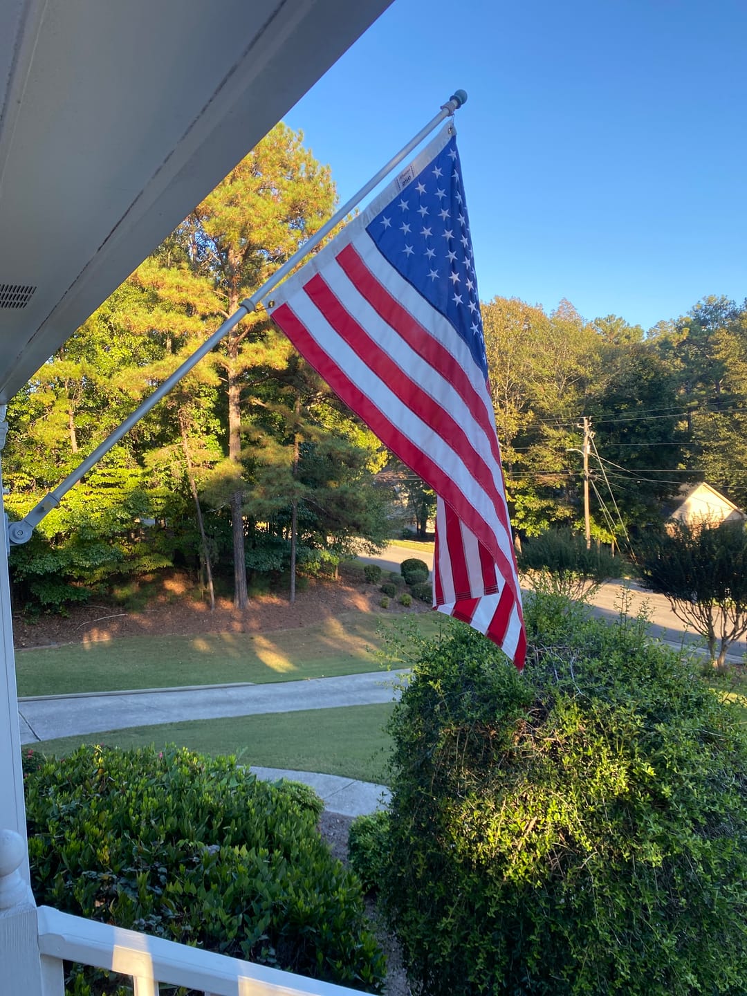 Customer photo review of 3' x 5' American Flag