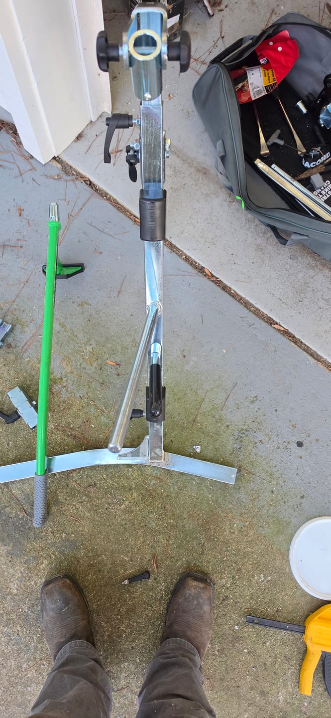 Customer photo review of Rabaconda Street Bike Tire Changer