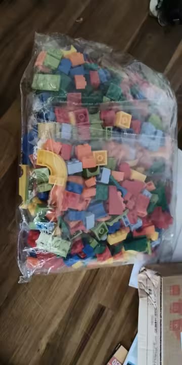 Customer photo review of City Race Run Building Blocks Set