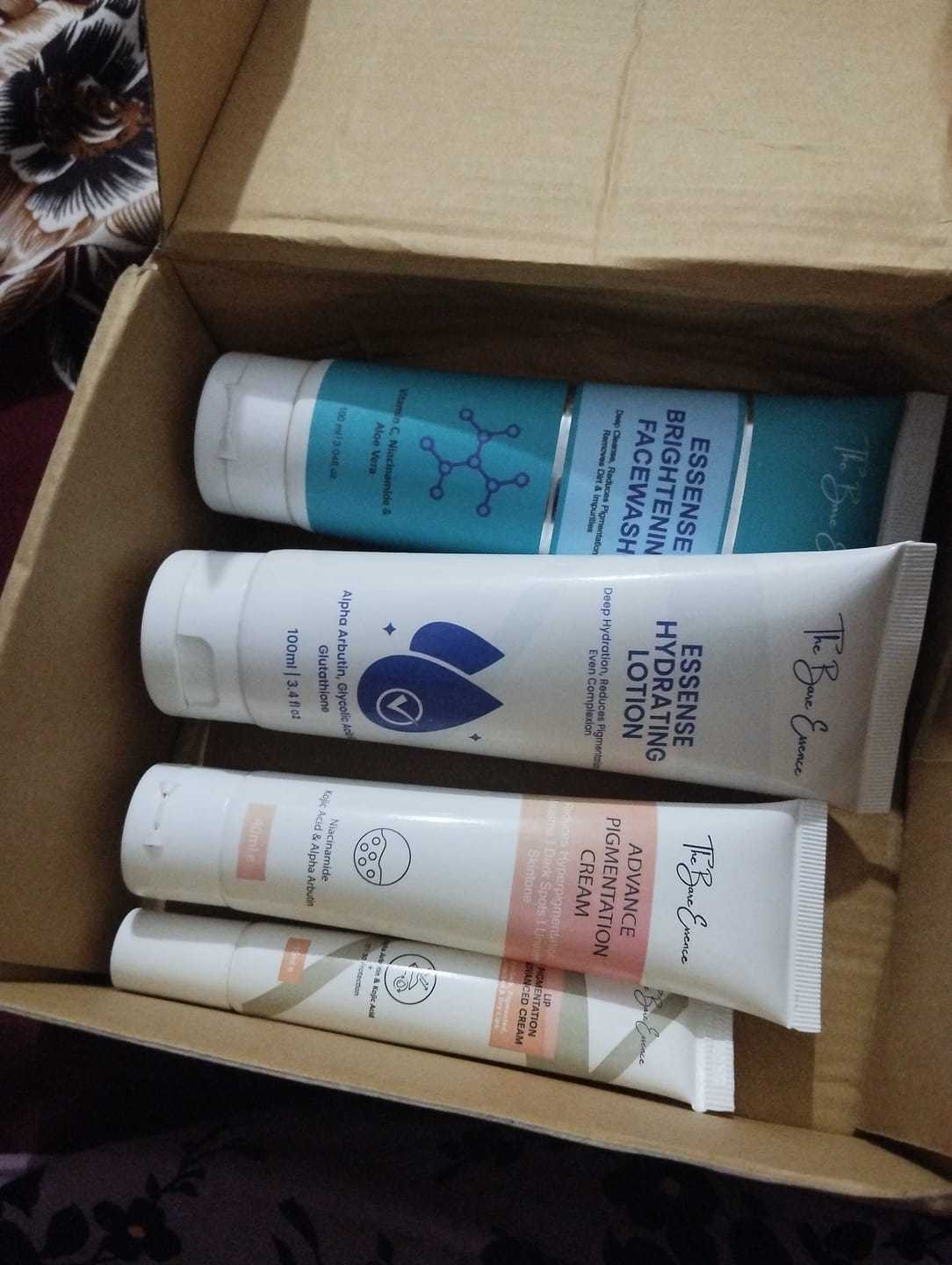 Customer photo review of Pack of 2 Face Pigmentation Cream