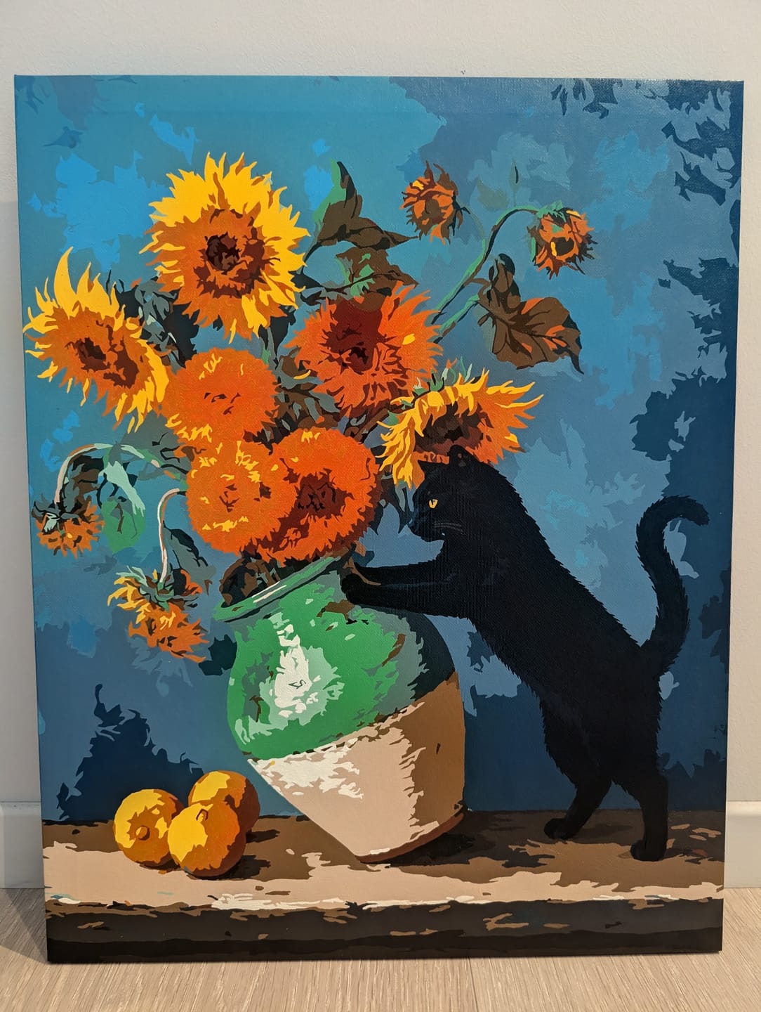Customer photo review of Art Destroyer | Paint by Number