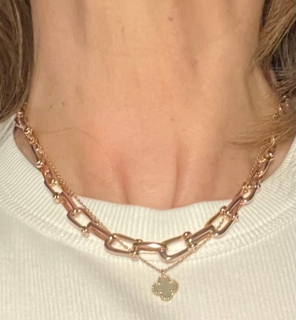 Customer photo review of Collana Staffa Lucida