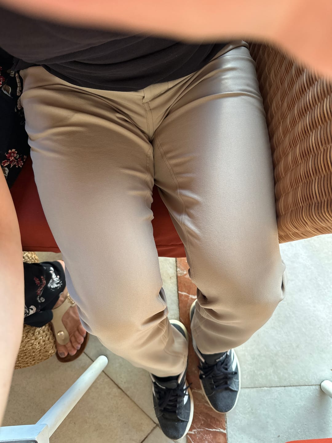 Customer photo review of Evolution Hose Herren - Beige