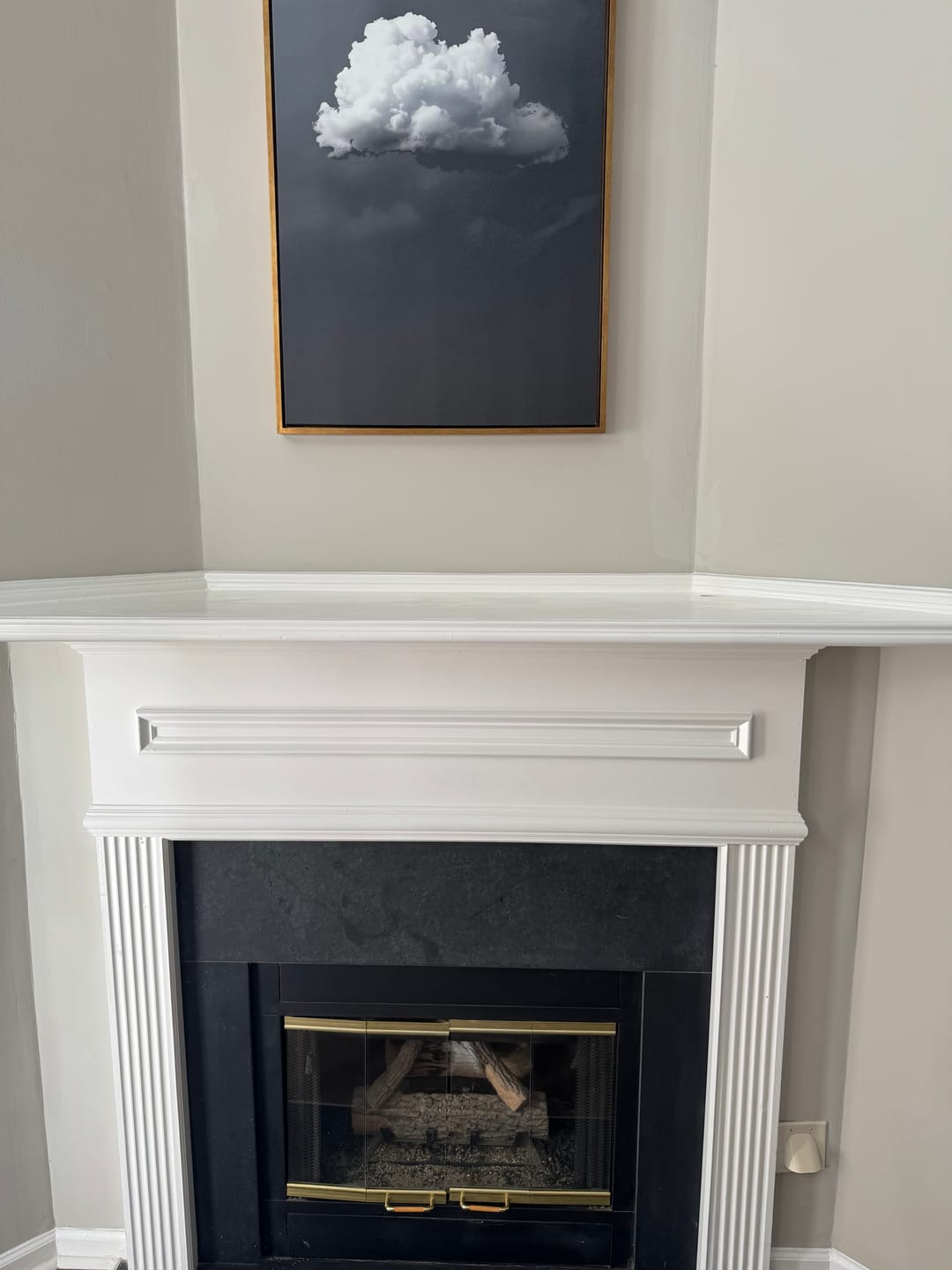 Customer photo review of Grey Cloud Print