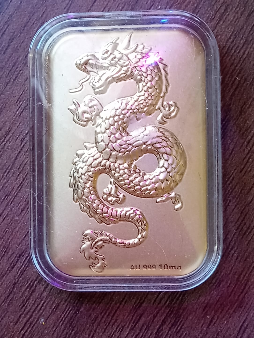 Customer photo review of 24K Yellow Gold (99.99% Gold Purity) Essential Piece Collection