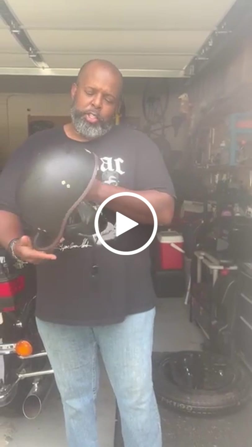 Customer video review of TAKIZAWA Half Helmet - Curved Style